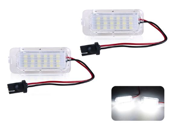 iSincer license Plate Dynamic LED Lights 2014-2019 Fiesta ST *FREE