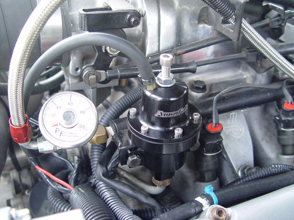 Accufab adjustable fuel pressure regulator