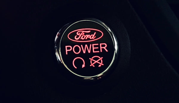 Ford Power Ignition Start Button Ford Fiesta ST (RED Light)