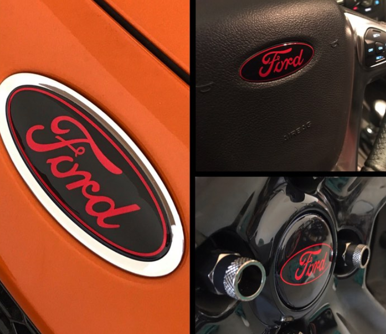 Gel Badge Kit F&R Emblems + Steering wheel 2014-2019 Fiesta ST *3 Piec –  whoosh motorsports