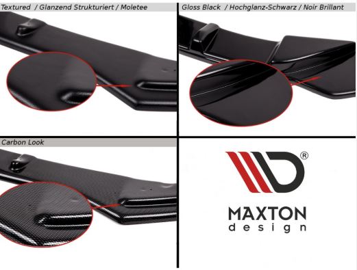 Maxton V2 headlight eyebrows 2014-2019 Fiesta ST