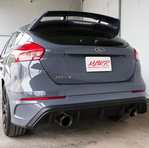 MBRP 2016+ Ford Focus RS 3in Dual Outlet Cat-Back Exhaust T409 SS *FREE SHIPPING*