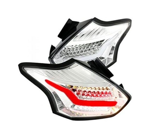 Spec-D LED Tail Lights Ford Focus SE/ST/RS (15-18) Black, Smoke, Red or Clear