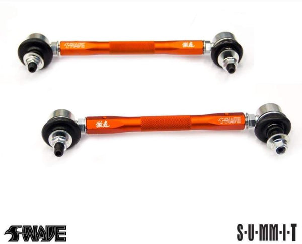 Swave and Summit Adjustable Sway Bar Drop Links 2014-2019 Fiesta ST